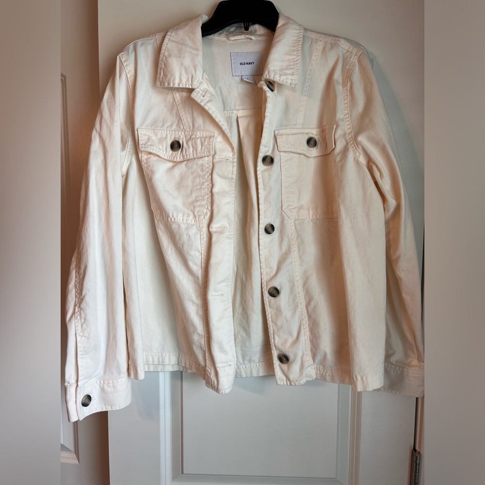 Old Navy twill swing coat perfect for spring